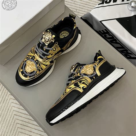 versace fluo barocco shoes|versace schoenen mannen.